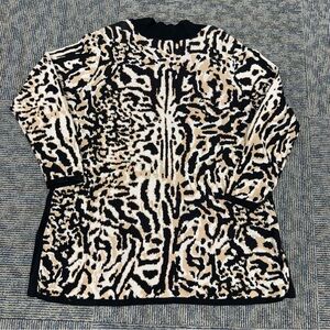 Vintage Chico's Leopard Print Cashmere Blend Tunic
Sweater/Dress